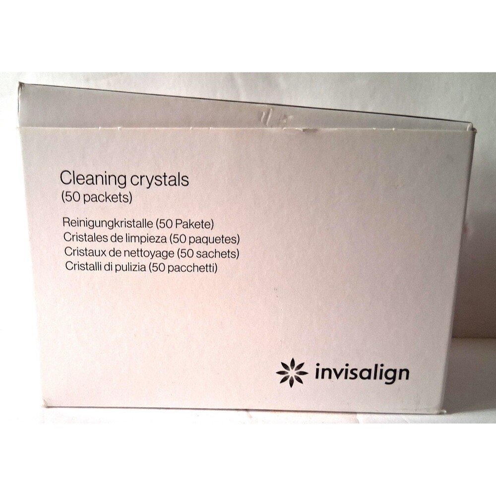 50 Pack Invisalign Cleaning Crystals for Aligners & Retainers